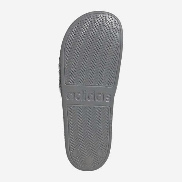 Чоловічі шльопанці для пляжу Adidas Adilette Shower Slides GY1891 43 Сірі з білим (4065425148863) - зображення 6