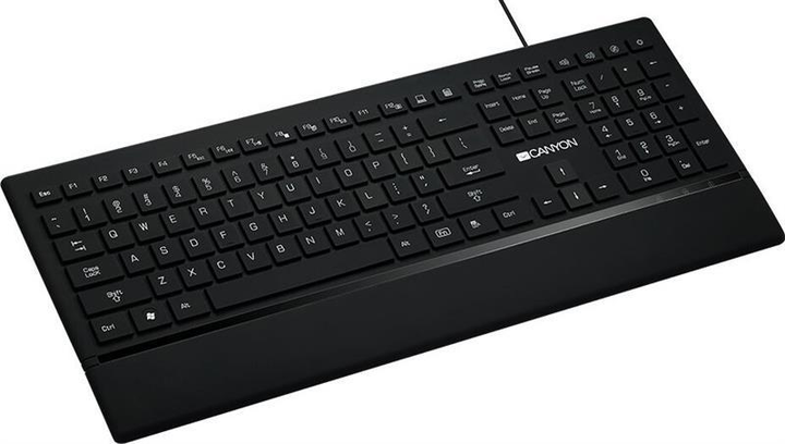 Клавіатура Canyon CNS-HKB6-RU Black USB - изображение 1