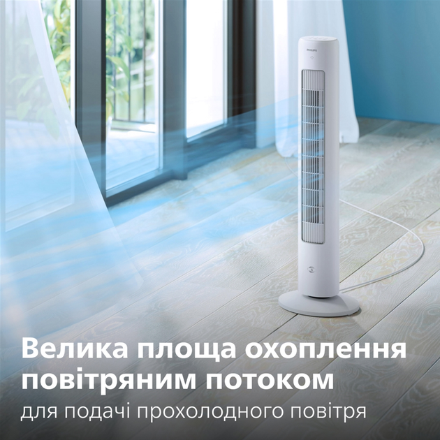 Колонний вентилятор Philips CX5535/00 - зображення 5