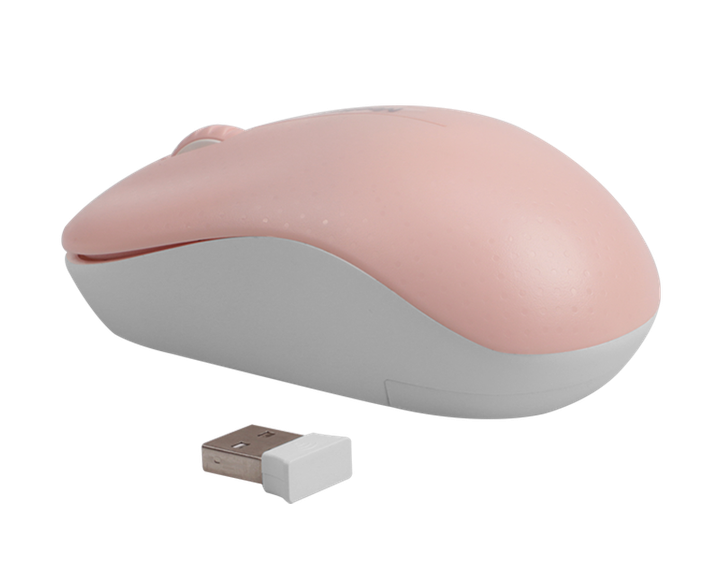 Мышка беспроводная оптическая MEETION 2.4G MT-R545 Розовый - изображение 4