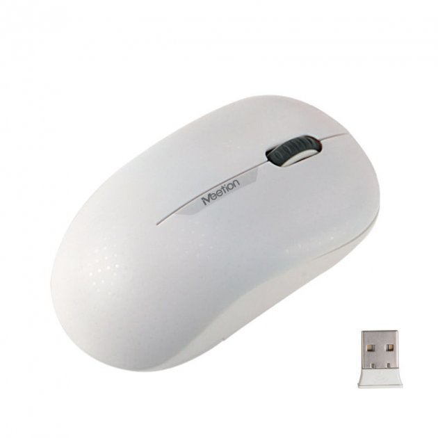 Мышка беспроводная оптическая MEETION 2.4G MT-R545 Белый - изображение 3