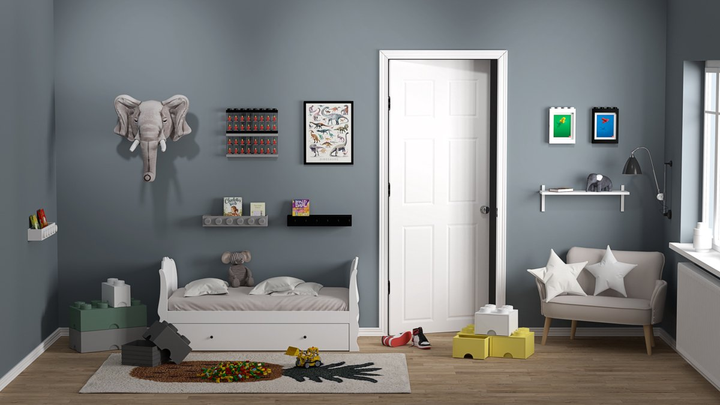 Контейнер у формі блоку LEGO Storage Brick 8 Пісочно-зелений (40041747) - зображення 5