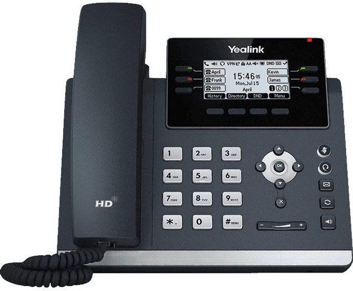 IP-телефон Yealink SIP-T42U Black (1301201) - зображення 1