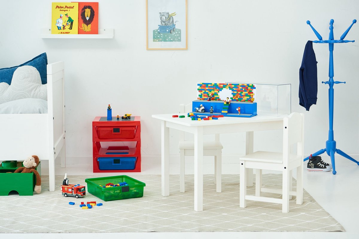 Контейнер для зберігання LEGO Storage Brick Drawer 4 з висувним ящиком Зелений (40051734) - зображення 9