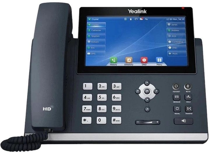 IP-телефон Yealink SIP-T48U Black (1301204) - зображення 2