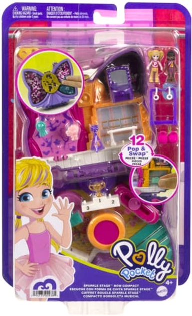 Набір іграшок Mattel Polly Pocket Концерт "Кокарда" (0194735009381) - зображення 1