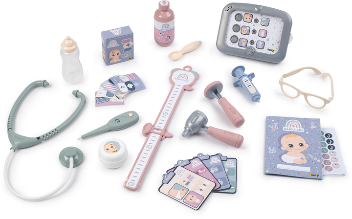 Zestaw zabawek Smoby Baby Care Centrum Opieki (3032162403051) - obraz 3