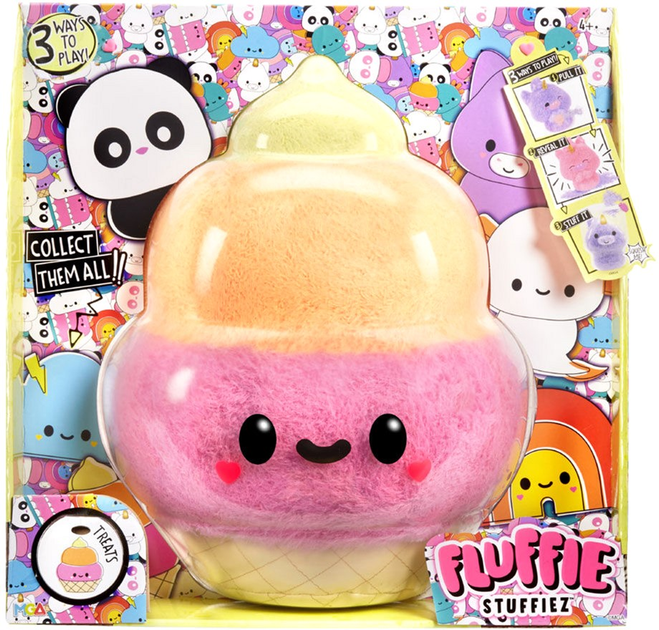 Плюшева іграшка Fluffie Stuffiez Морозиво 19 см (0035051594437) - зображення 1