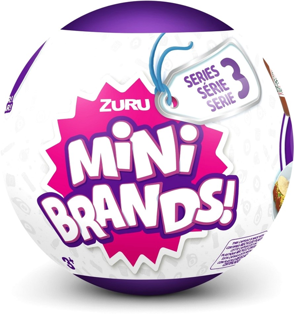 Figurki Zuru 5 Surprise Mini Brands Global karton 36 sztuk 4 cm (5903076514103) - obraz 1