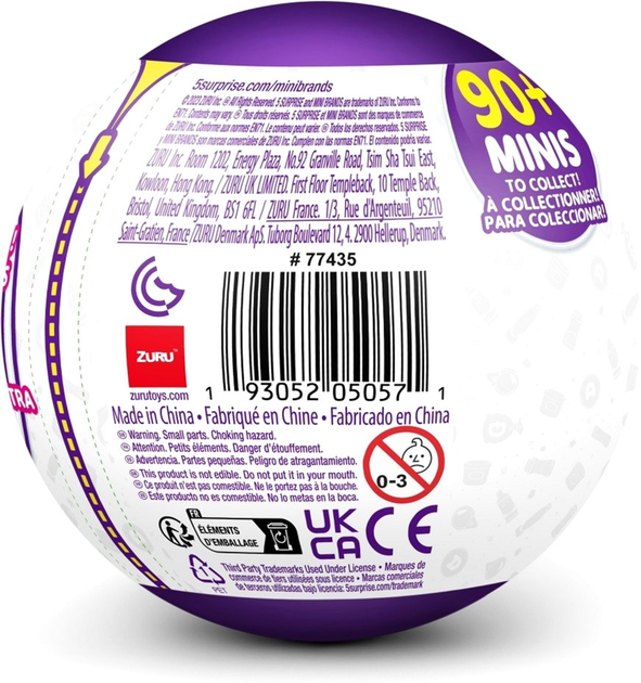 Набір фігурок Zuru 5 Surprise Mini Brands Global 36 штук 4 см (5903076514103) - зображення 4