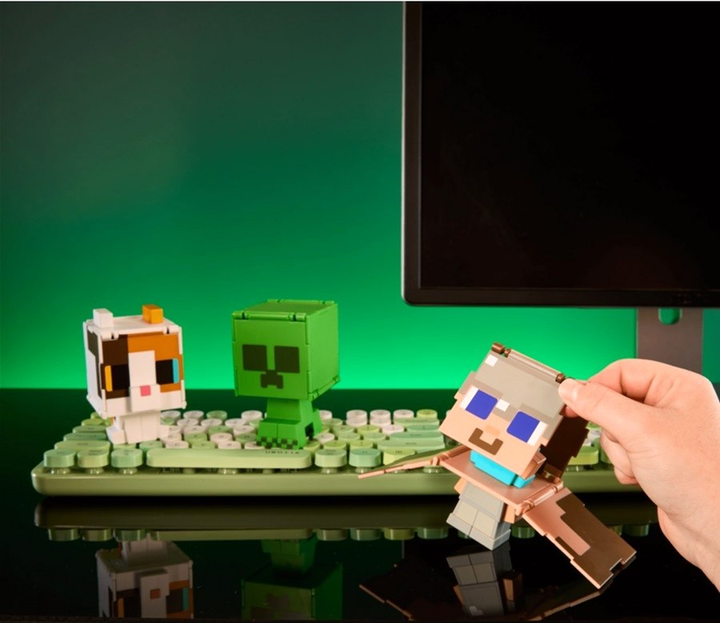 Фігурка Mattel Minecraft з трансформацією Кріпера 2-в-1 9 см (0194735193301) - зображення 2