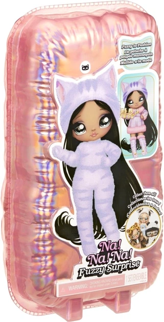 Lalka Na! Na! Na! Fuzzy Surprise Cow Girl Miłe w dotyku 17 cm (0035051591894) - obraz 9