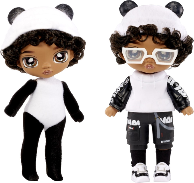 Lalka Na! Na! Na! Surprise Panda Boy Miłe w dotyku Fuzzy Surprise 17 cm (0035051591917) - obraz 4
