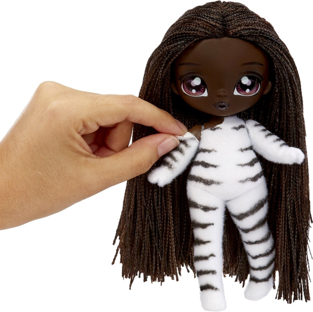 Lalka Na! Na! Na! Surprise Zebra Girl Miłe w dotyku Fuzzy Surprise 17 cm (0035051591948) - obraz 11