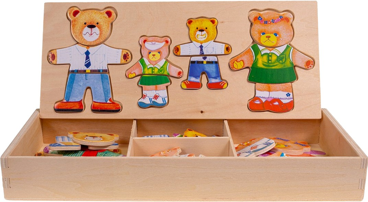 Ukladanka drewniana Smily Play 4 misie (5905375835941) - obraz 5