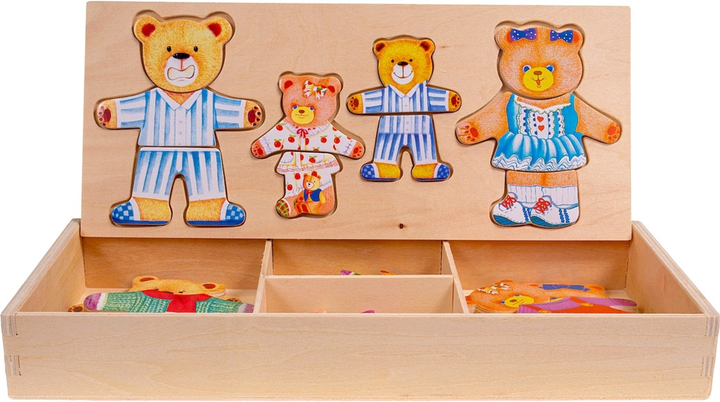 Ukladanka drewniana Smily Play 4 misie (5905375835941) - obraz 6