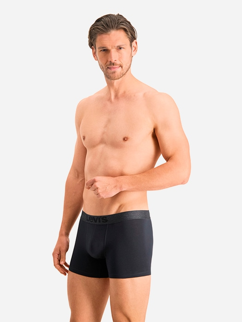 Zestaw majtek męskich typu bokserki Levi's 701203923-002 L 2 szt Czarny (8720245183826) - obraz 4