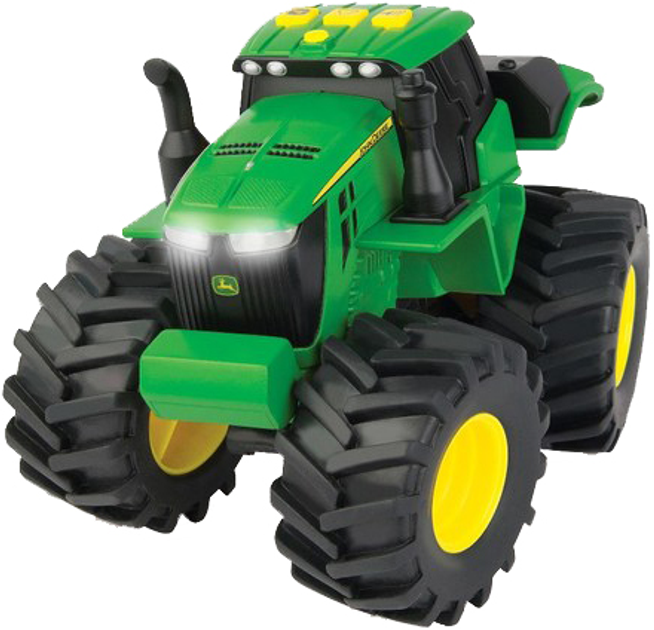 Іграшка Трактор Tomy John Deere Monster Treads зі світловими та звуковими ефектами (0036881466567) - зображення 4
