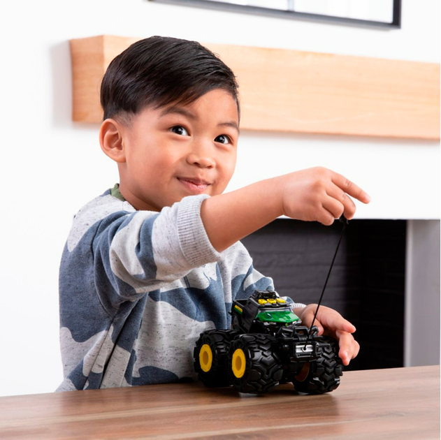 Іграшковий трактор Tomy John Deere Monster Treads з великими колесами (0036881379294) - зображення 6