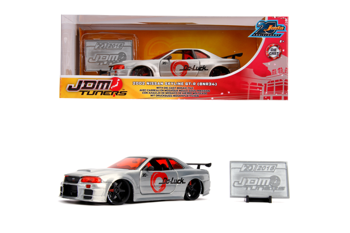 Samochód metalowy Jada 2002 Nissan Skyline GTR R34 (4006333062643) - obraz 2