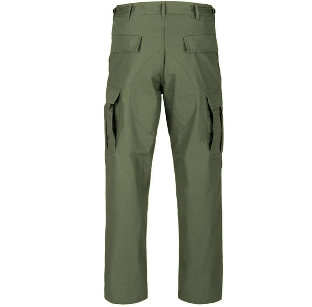 Штани тактичні Helikon-Tex S BDU PANTS RIPSTOP OLIVE GREEN (SP-BDU-PR-02-B03-S) - зображення 2