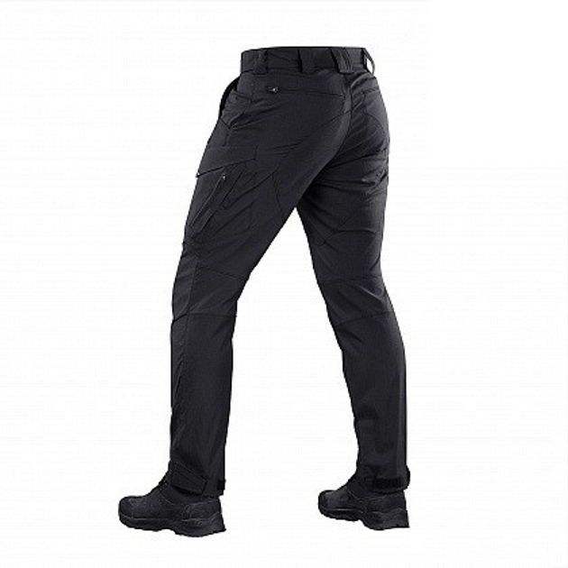 Тактические штаны M-Tac Aggressor Summer Flex Black Размер 32/36 - изображение 2