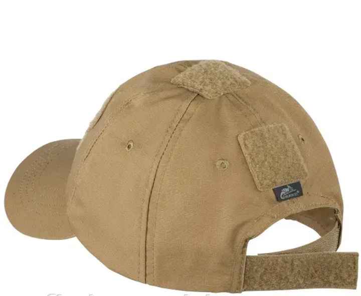 Бейсболка тактическая Helikon-tex® BBC Vent Cap Rip-Stop Coyote (CZ-BBC-PR-11) - изображение 2