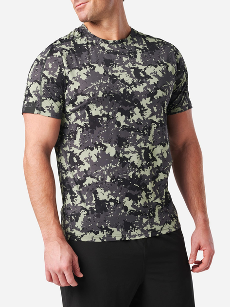 Тактическая футболка мужская 5.11 Tactical No Mercy PT-R Short Sleeve 82133-1081 L [1081] Shadow Jungle Canopy Camo (888579683943) - изображение 1