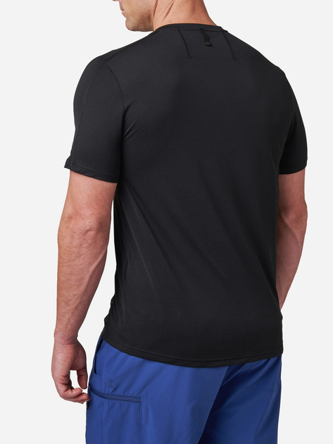 Тактическая футболка мужская 5.11 Tactical No Mercy PT-R Short Sleeve 82133-1112 L [01112] Black 2 (888579683790) - изображение 2