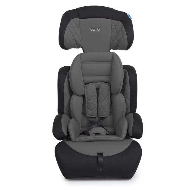 Автокресло Bambi 2 в 1, группа 1-2-3 (9-36 кг), черно-серый M 3546 Gray - Фото 3 Автокресло Bambi 2 в 1, группа 1-2-3 (9-36 кг), черно-серый M 3546 Gray - изображение 3