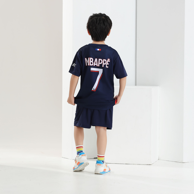 Форма футбольна дитяча Lion Mbappe (Мбаппе) 7 PSG 2024, 22 розмір, 8 ...