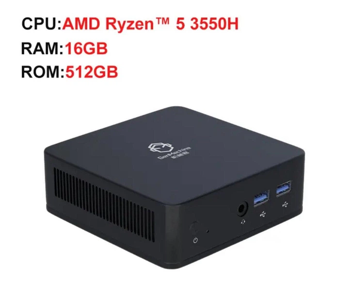 ミニPC AMD Ryzen 5 3550H 4コア8スレッド最大3.70GHz Amazon.co.jp: ミニPC AMD Ryzen 5 3550H（4コア8スレッド 最大