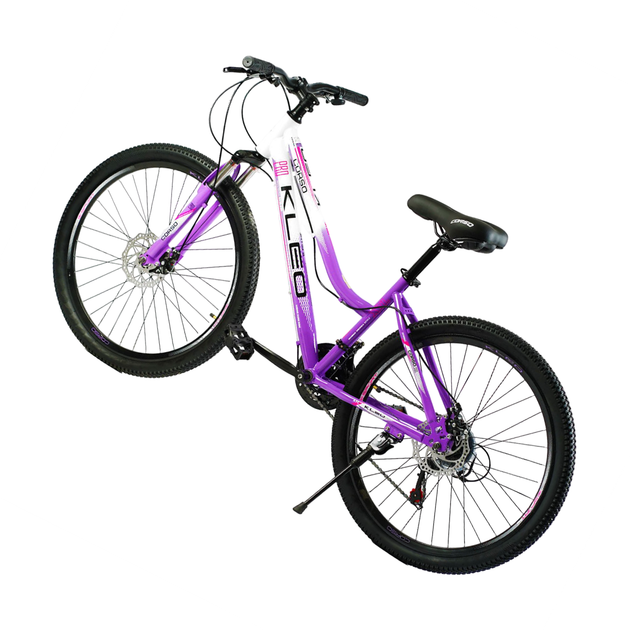 Велосипед спортивный Corso Kleo 26" рама 15" фиолетовый KL-26307 - изображение 8