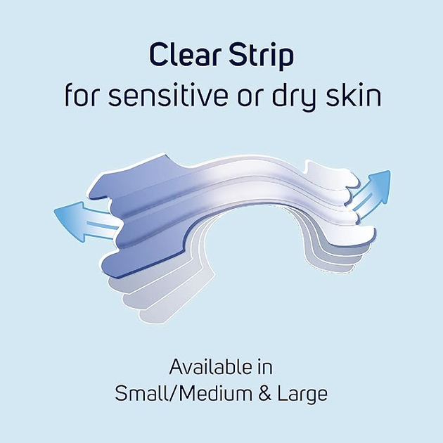 Назальні смужки від хропіння Breathe Right Nasal Strips Small Size S-M 10 шт (8470003062336) - зображення 3