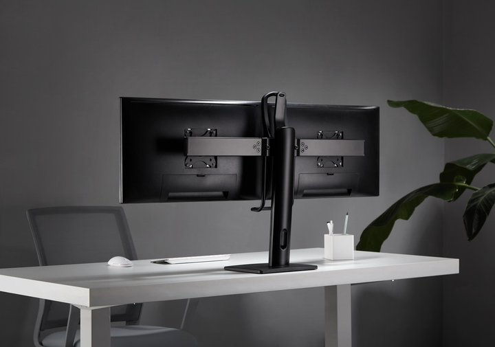Кронштейн для двох моніторів 17-27" Gembird MS-D2-01 - зображення 14