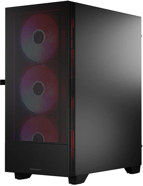 Корпус Modecom Siroco Argb Flow Midi без БЖ Black (AT-SIROCO-MG-10-00ARGB-00) - зображення 3