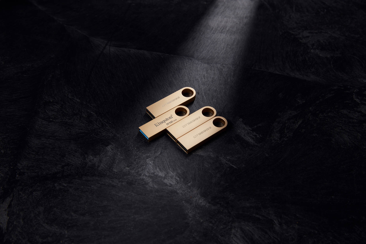 Флеш пам'ять USB Kingston DataTraveller SE9 G3 128GB USB 3.2 Gen 1 Gold (DTSE9G3/128GB) - зображення 8