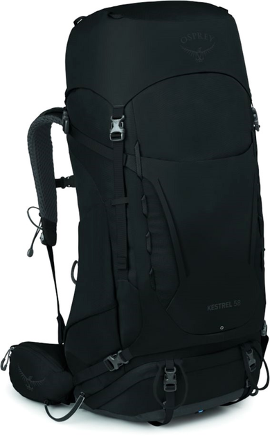 Plecak podróżny Osprey Kestrel 58 l Black (OS3011/1/S/M) - obraz 1