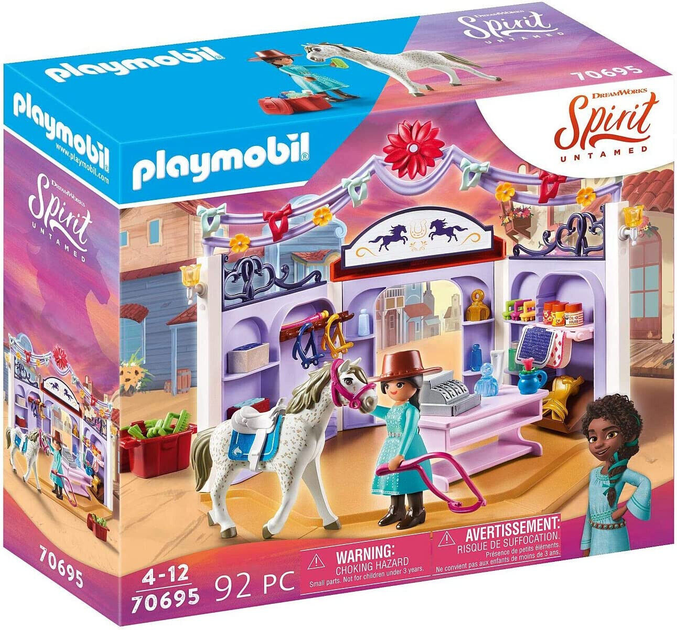 Klocki Playmobil Sklep Jeździecki w Miradero (4008789706959) - obraz 1