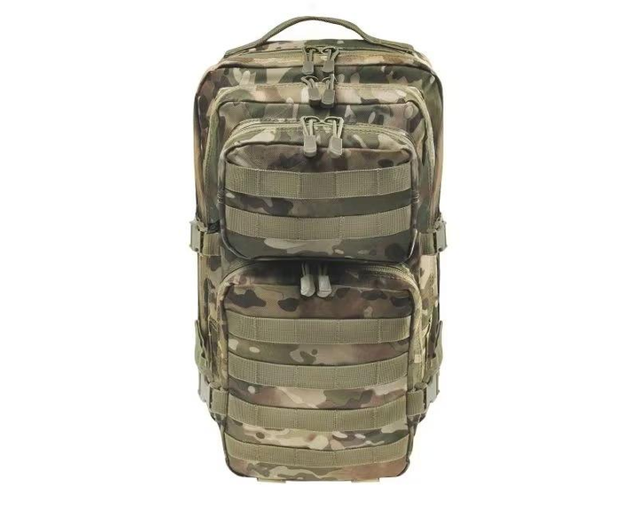 Тактичний рюкзак із системою MOLLE Brandit US Cooper 40 л 52x30x32 см з кишенею для системи гідратації мультикам - зображення 2