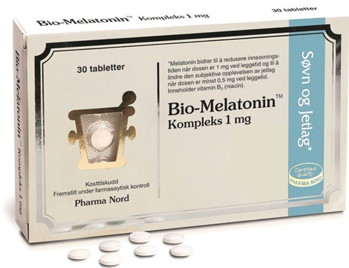 Suplement diety PharmaNord Active Complex Melatonin 30 tabs (5709976420106) - obraz 1