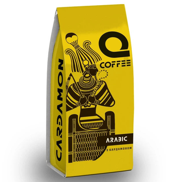 Кофе молотый Q Coffee с кардамоном 250 г - Фото 1 Кофе молотый Q Coffee с кардамоном 250 г - изображение 1