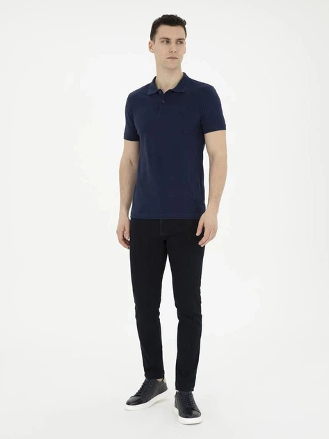 Поло довге чоловіче Pierre Cardin G021GL011-000-1954212 (lacivert) L Темно-синє (8683857495704) - зображення 4
