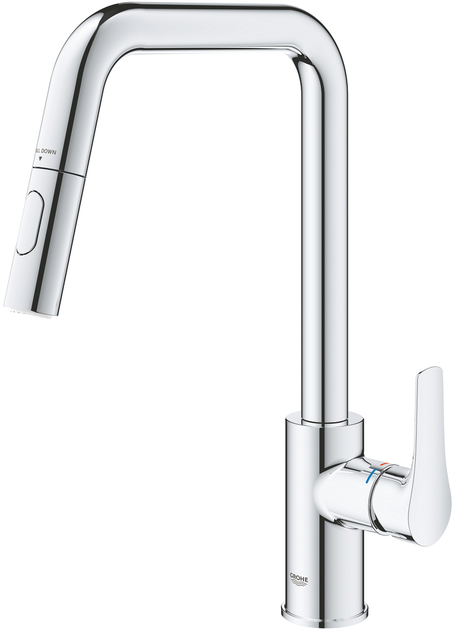 Смеситель кухонный GROHE Eurosmart 30619000 - изображение 5