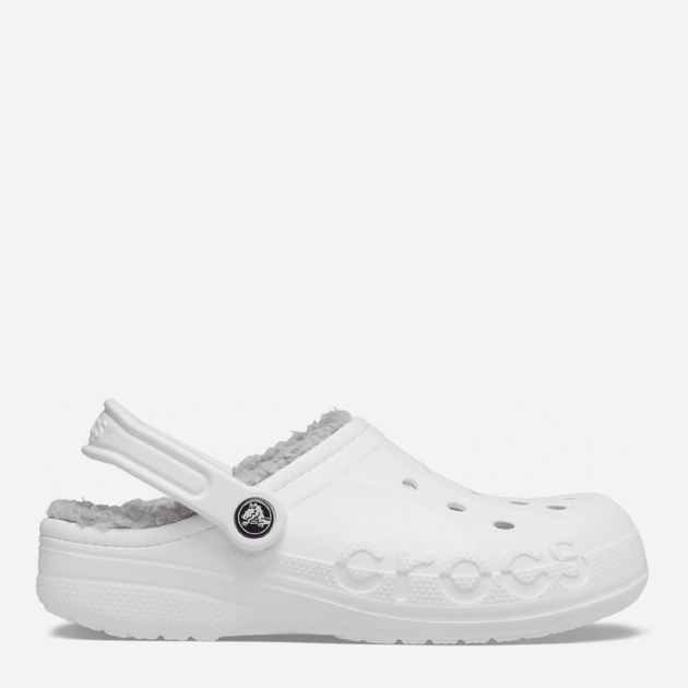 Мужские кроксы Crocs Baya Lined Clog 205969-11H 46-47 (M12) 30 см Белые ...