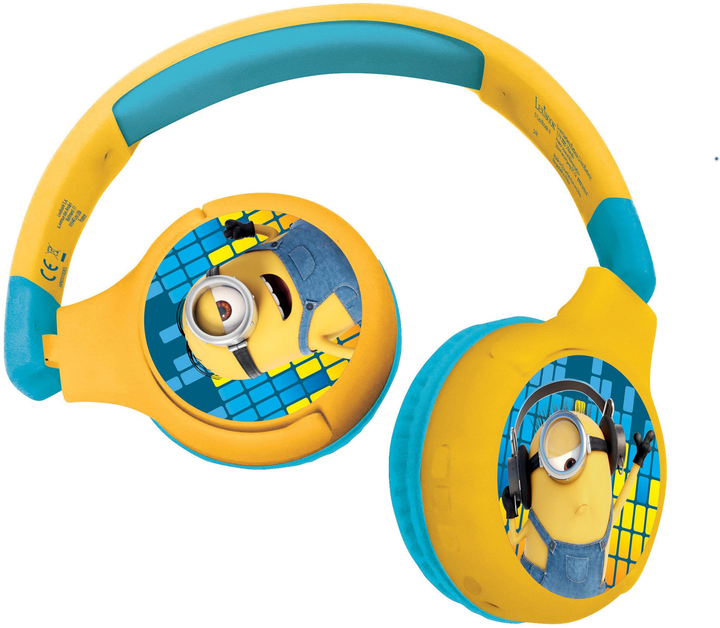 Наушники Lexibook 2-in-1 Minions Bluetooth Yellow-Blue (HPBT010DES ...