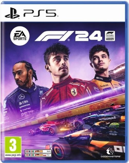 Gra PS5 F1 24 (płyta Blu-ray) (5035225125271) - obraz 1