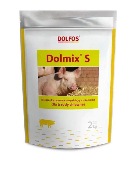Премикс Dolfos (Дольфос) С для всех возрастных категорий свиней, 2 кг - Фото 1 Премикс Dolfos (Дольфос) С для всех возрастных категорий свиней, 2 кг - изображение 1