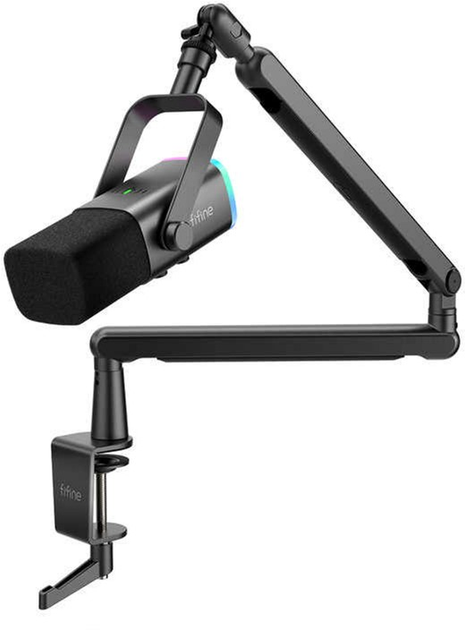 Мікрофон динамічний Fifine TAM8 USB/XLR Black - зображення 1