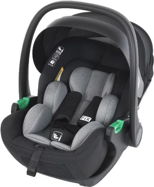 Детское автокресло El Camino i-FIX 0-13кг ME 1110 Royal Dark Gray - изображение 1
